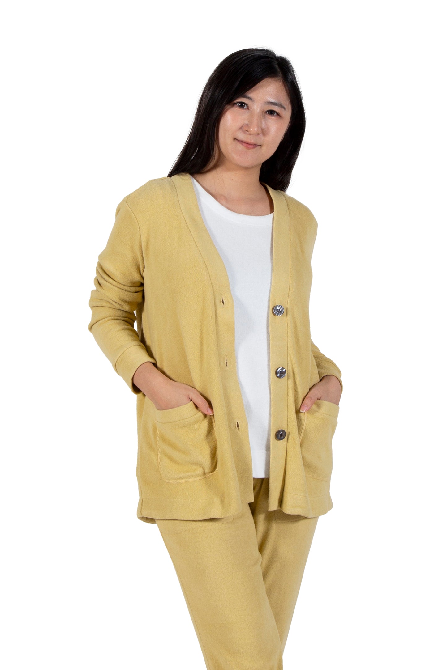 Comfort Luxe Collection Cozy Knit Button Front Jacket