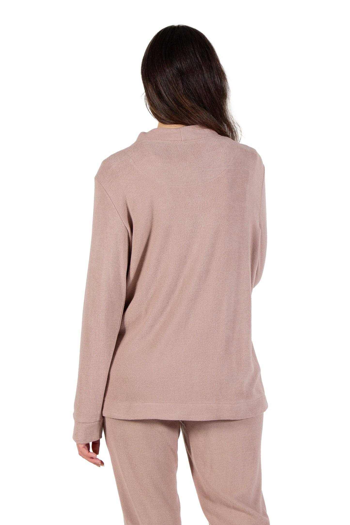 Comfort Luxe Collection Cozy Knit Button Front Jacket