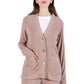 Comfort Luxe Collection Cozy Knit Button Front Jacket