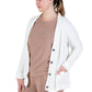 Plus Size Comfort Collection Luxe Cozy Knit Button Front Jacket