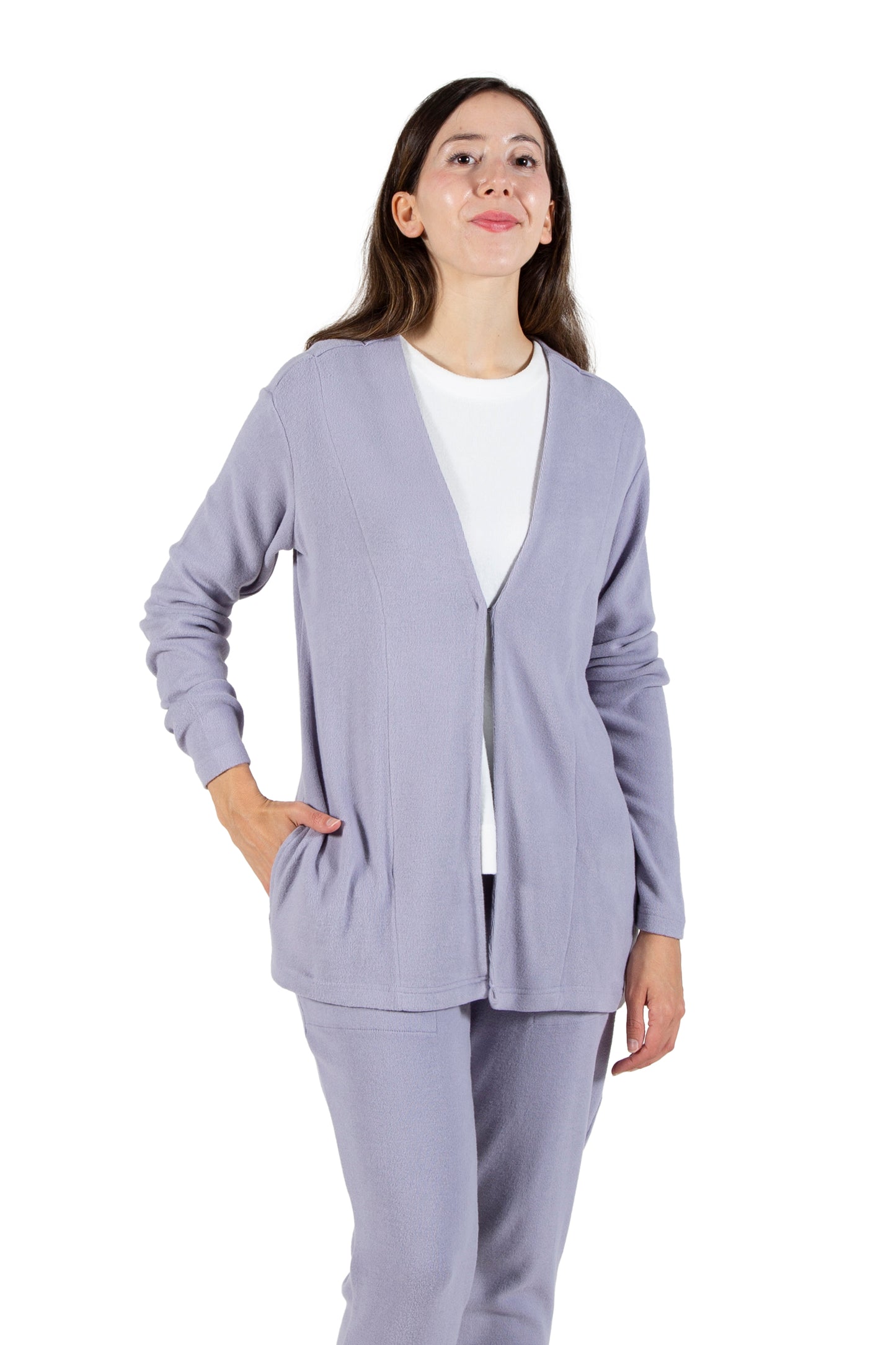 Comfort Luxe Collection Cozy Knit Open Cardigan