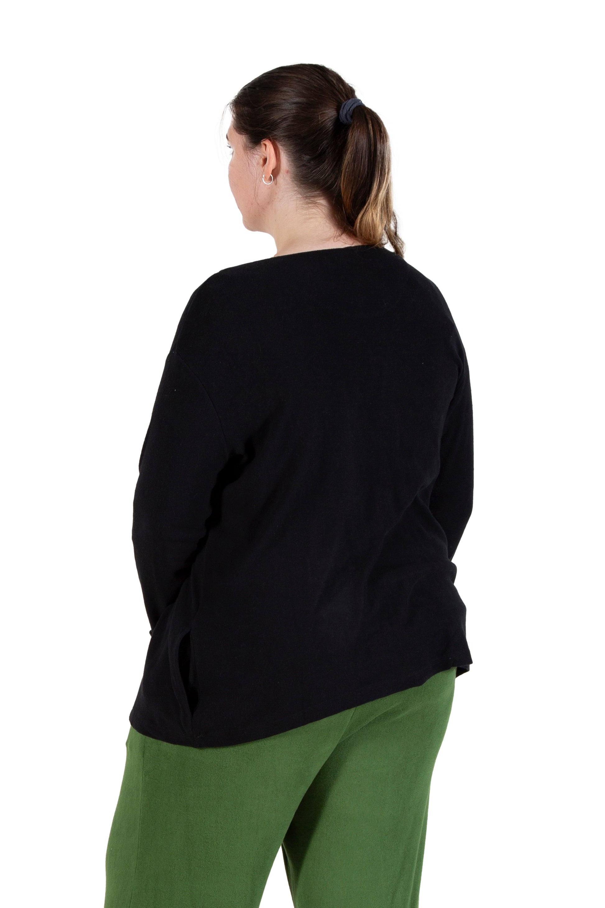 Plus Size Comfort Luxe Collection Cozy Knit Open Cardigan - La Cera