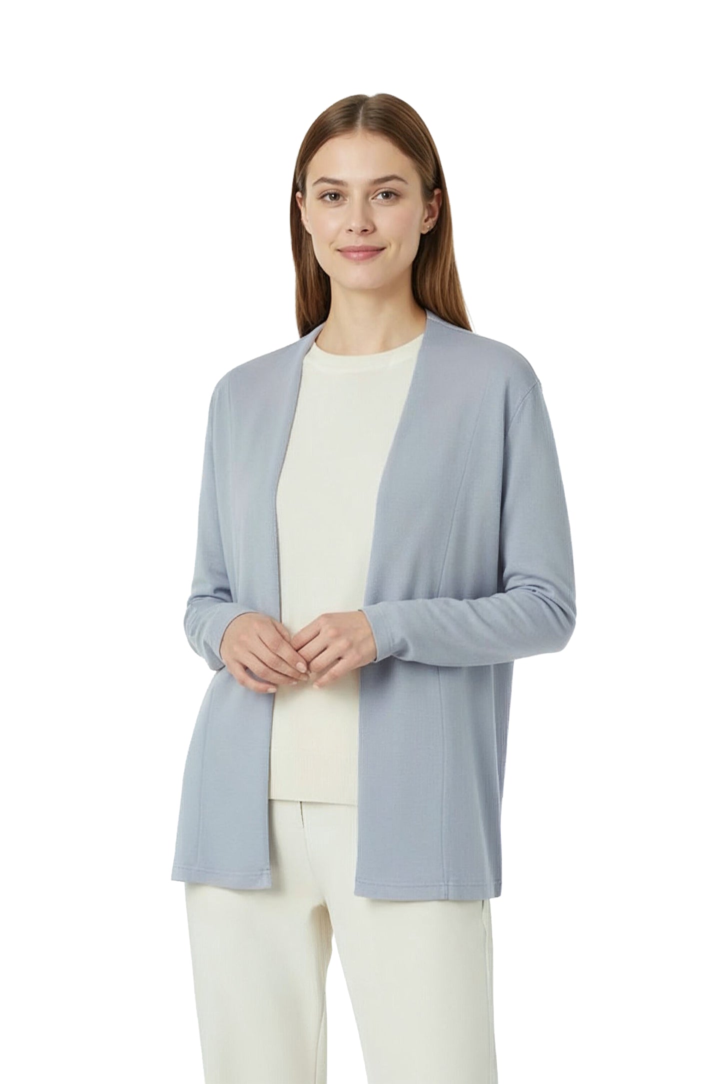 Comfort Luxe Collection Cozy Knit Open Cardigan