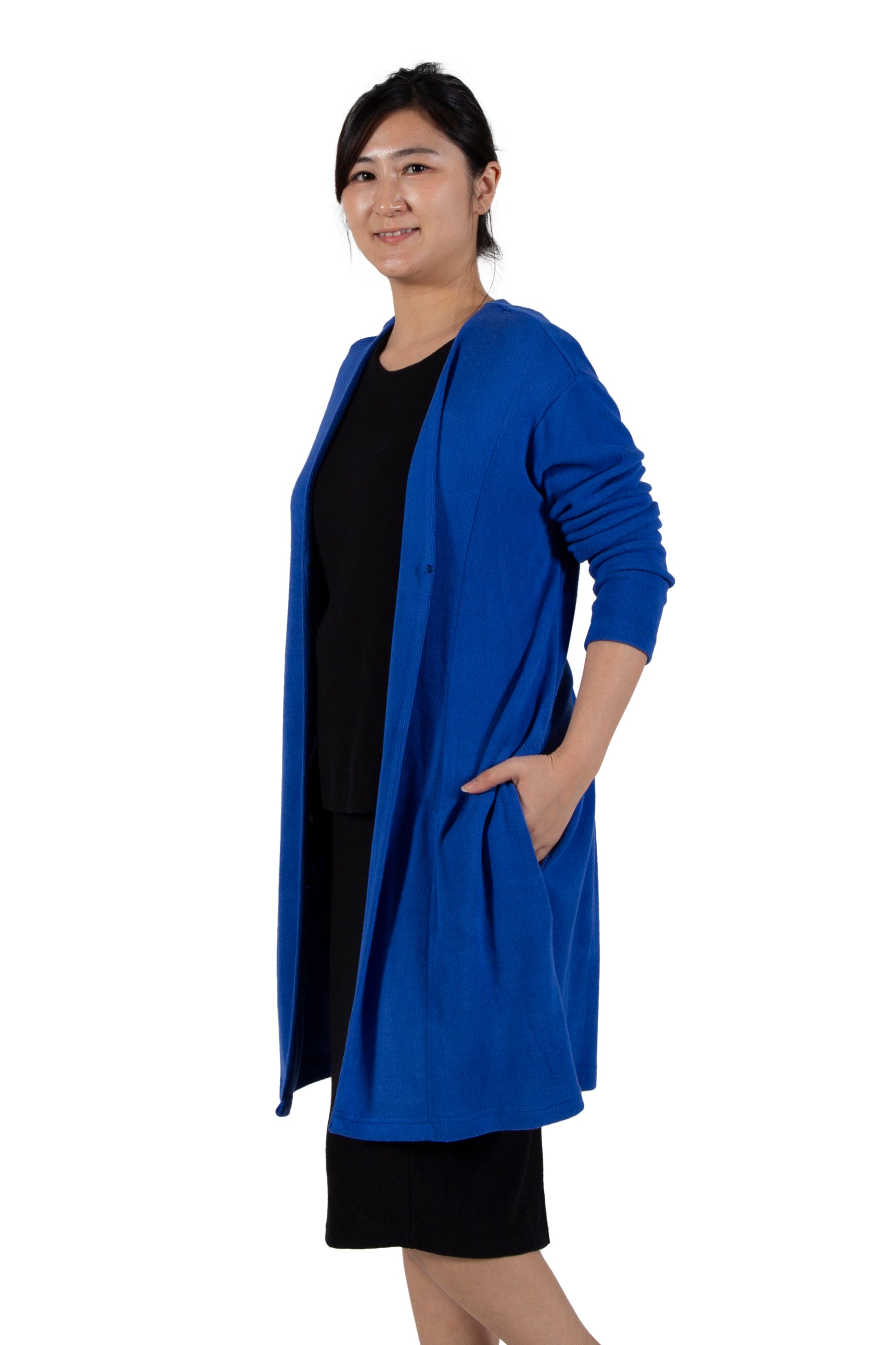 Comfort Luxe Collection Cozy Knit Knee Length Cardigan - La Cera