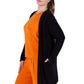 Plus Size Comfort Luxe Collection Knee Length Cardigan - La Cera