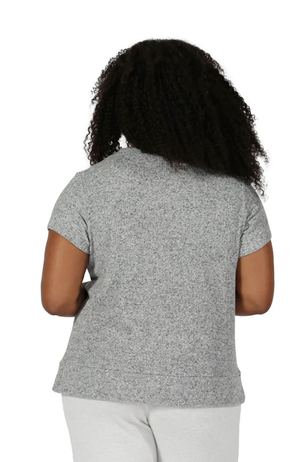 The Comfort Collection Cap Sleeve Plus Size Tee - La Cera
