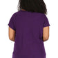 The Comfort Collection Cap Sleeve Plus Size Tee - La Cera