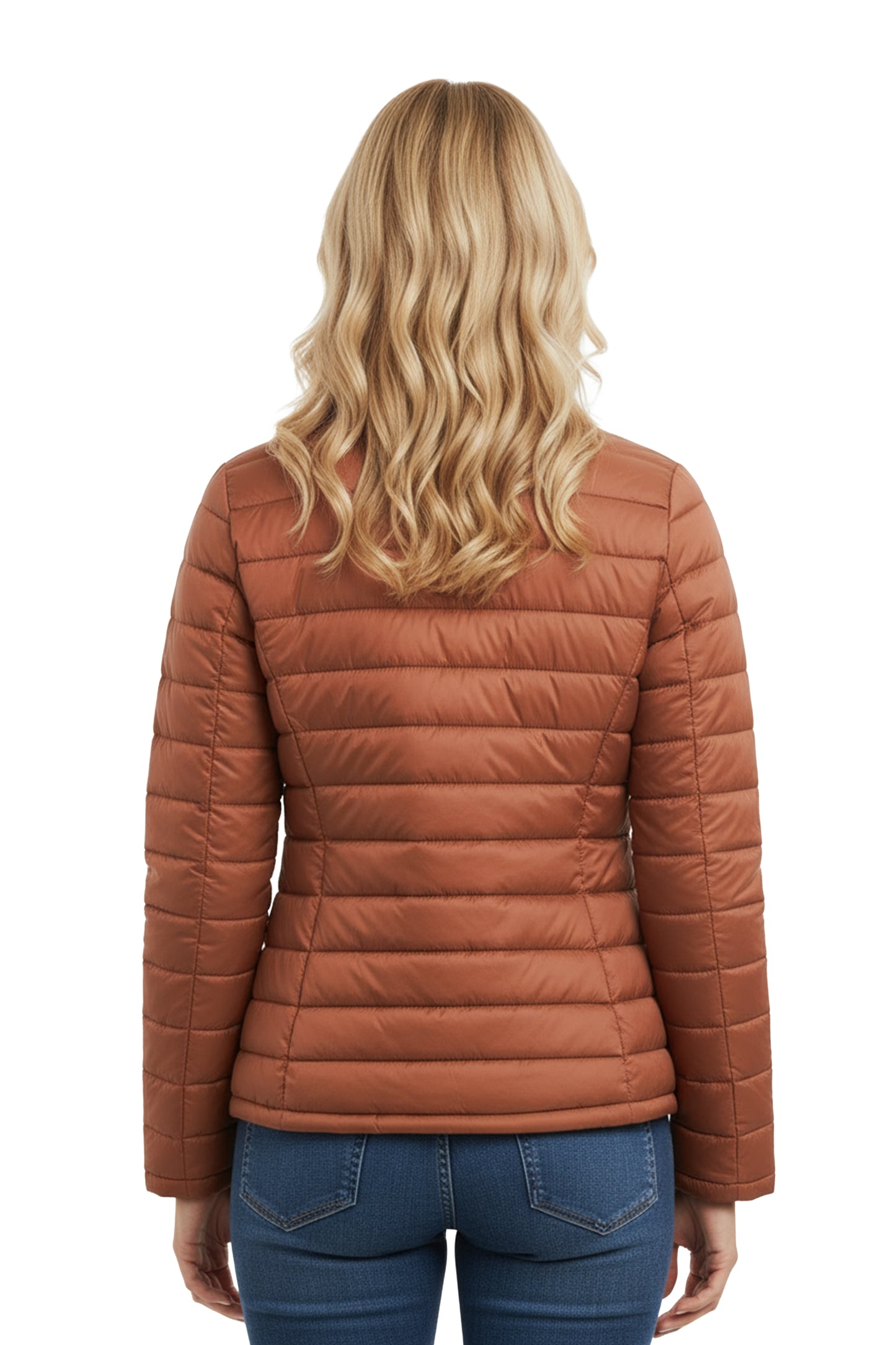La Cera Quilted Nylon Puffer Jacket