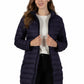 La Cera Lightweight Quilted Puffer Coat
