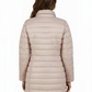 La Cera Lightweight Quilted Puffer Coat