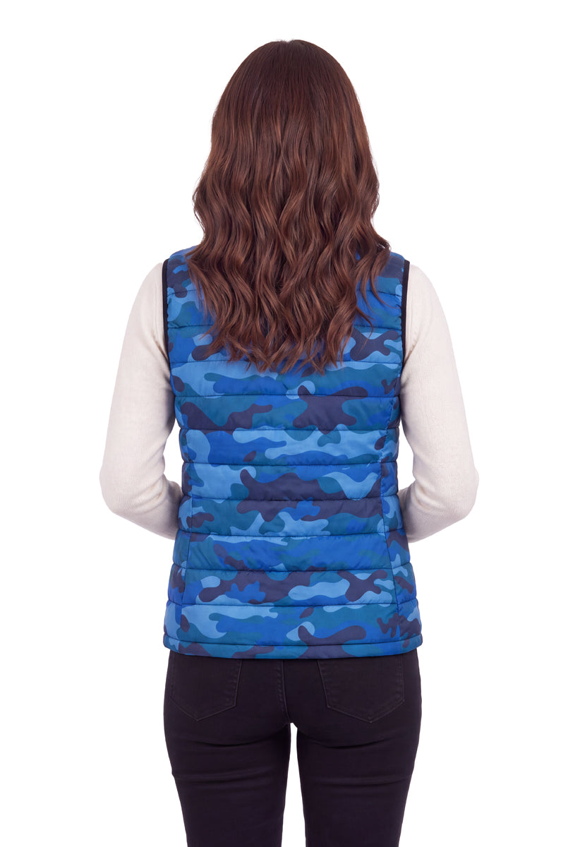 La Cera Camo Printed Vest