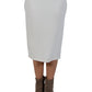 Comfort Luxe Collection Cozy Knit Pencil Skirt