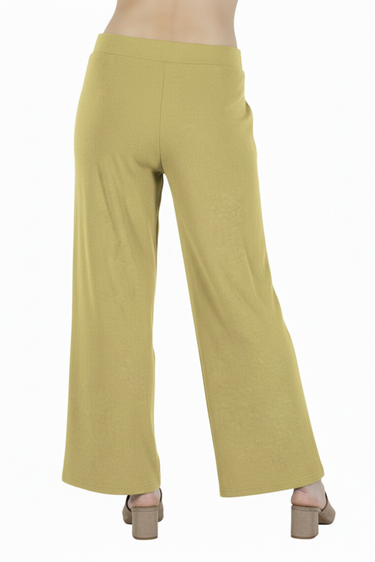 Comfort Luxe Collection Cozy Knit Palazzo Pants