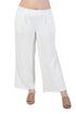 Plus Size Comfort Luxe Collection Cozy Knit Palazzo Pants - La Cera