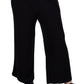 Plus Size Comfort Luxe Collection Cozy Knit Palazzo Pants - La Cera