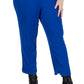 Plus Size Comfort Luxe Collection Split Pants