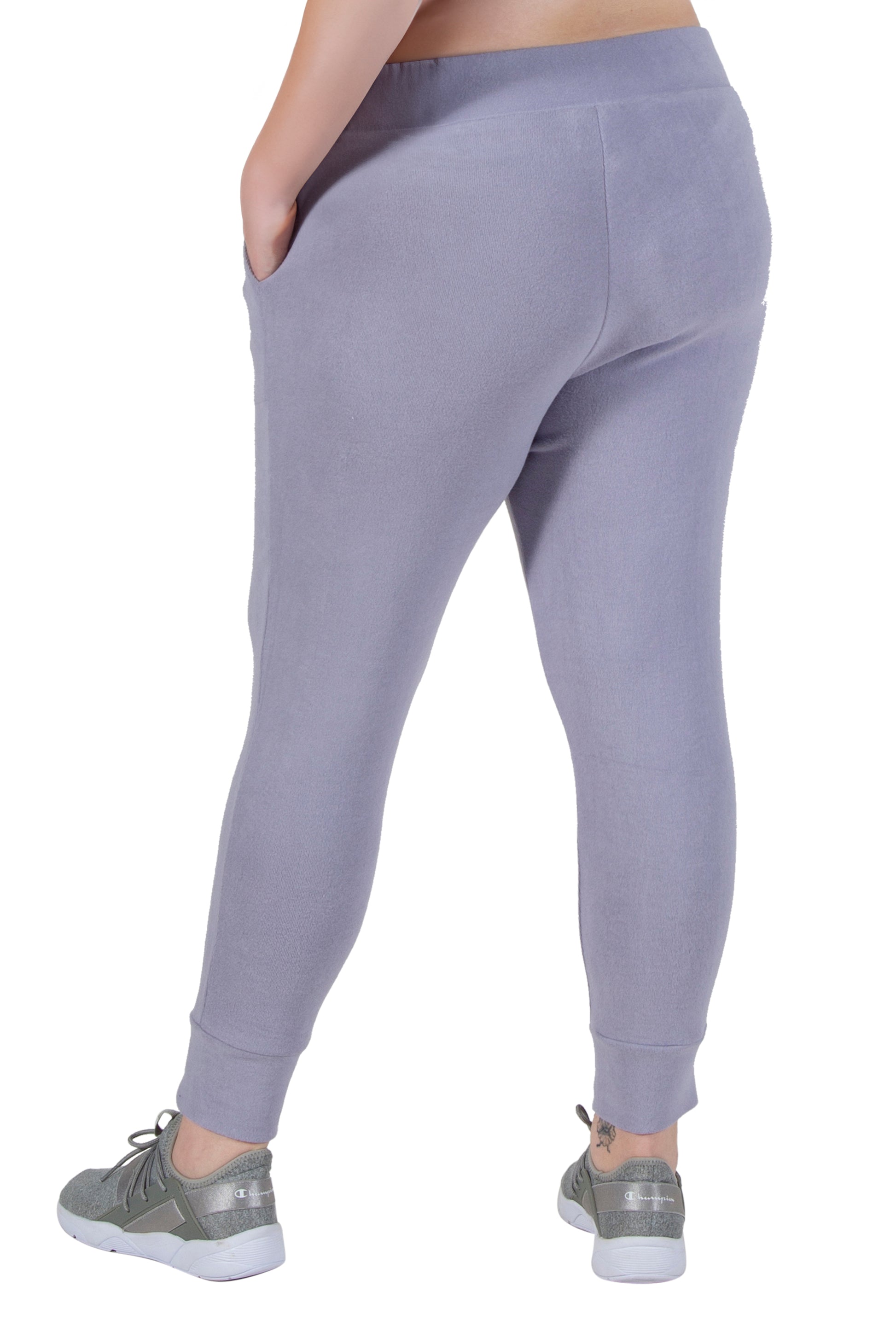 Plus Size Comfort Luxe Collection Cozy Knit Jogger Pants - La Cera