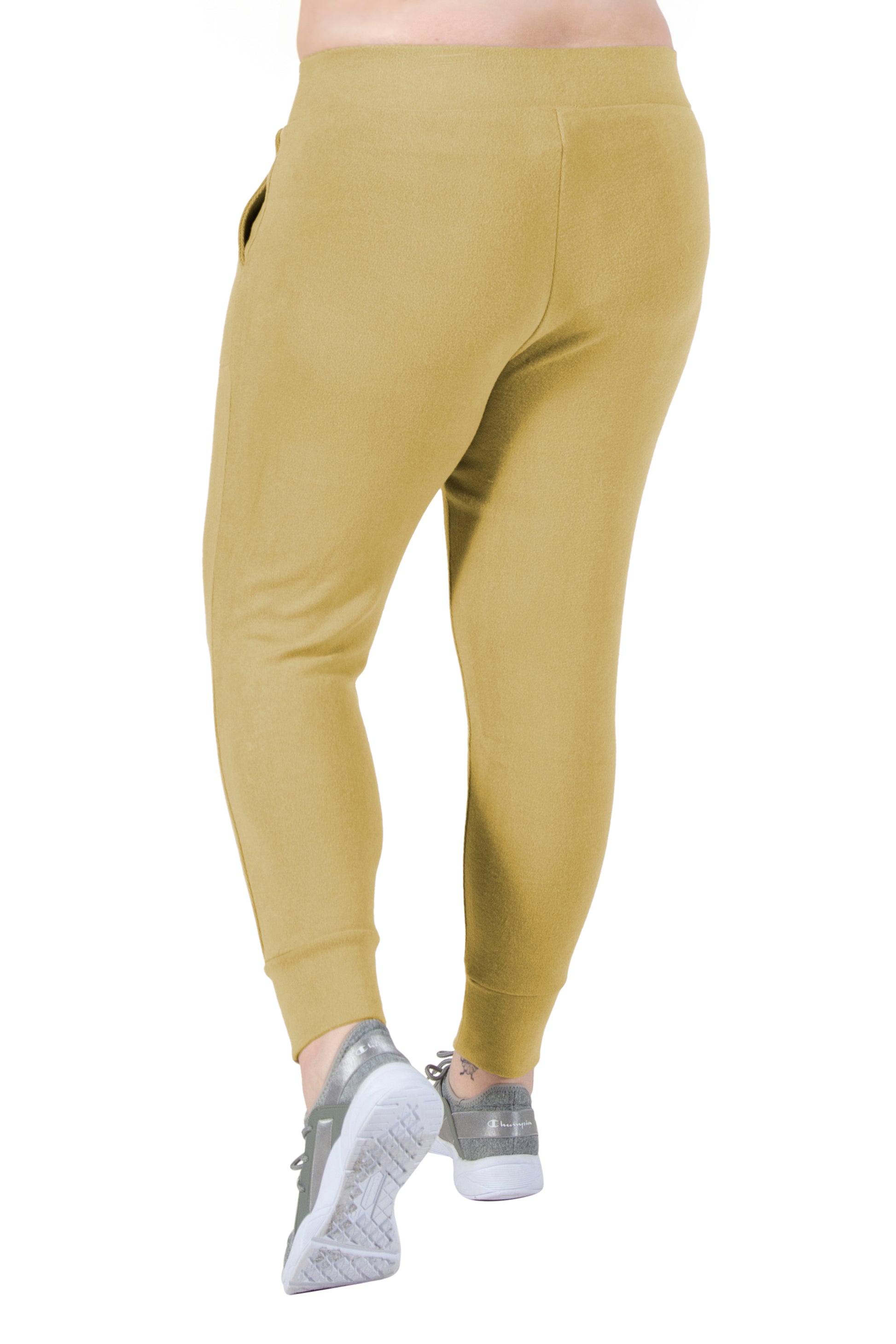 Plus Size Comfort Luxe Collection Cozy Knit Jogger Pants - La Cera