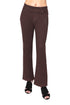 La Cera Stretch Knit Boot Cut Pant - La Cera