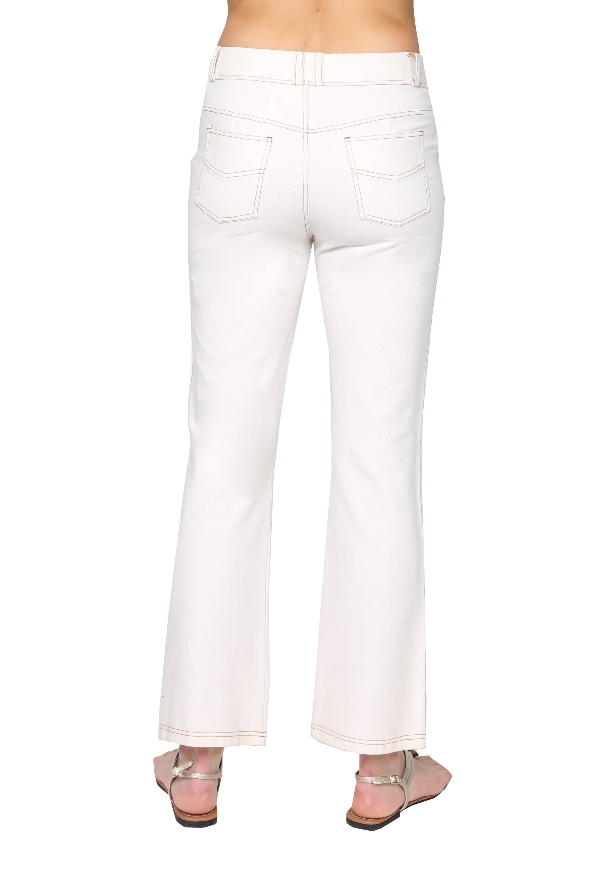 La Cera Stretch Knit Boot Cut Pant - La Cera