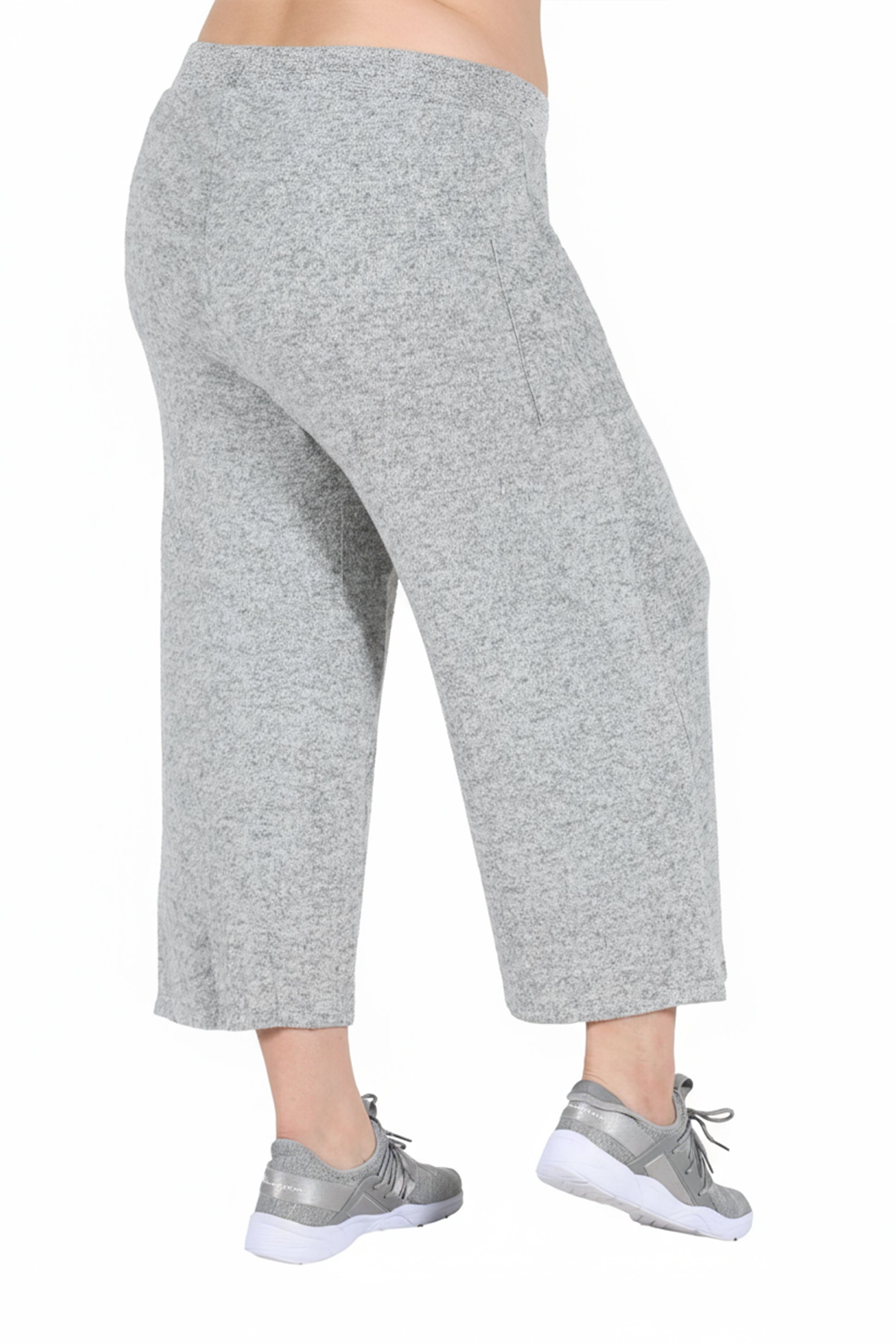 The Comfort Collection Plus Size Sporty Capri - La Cera