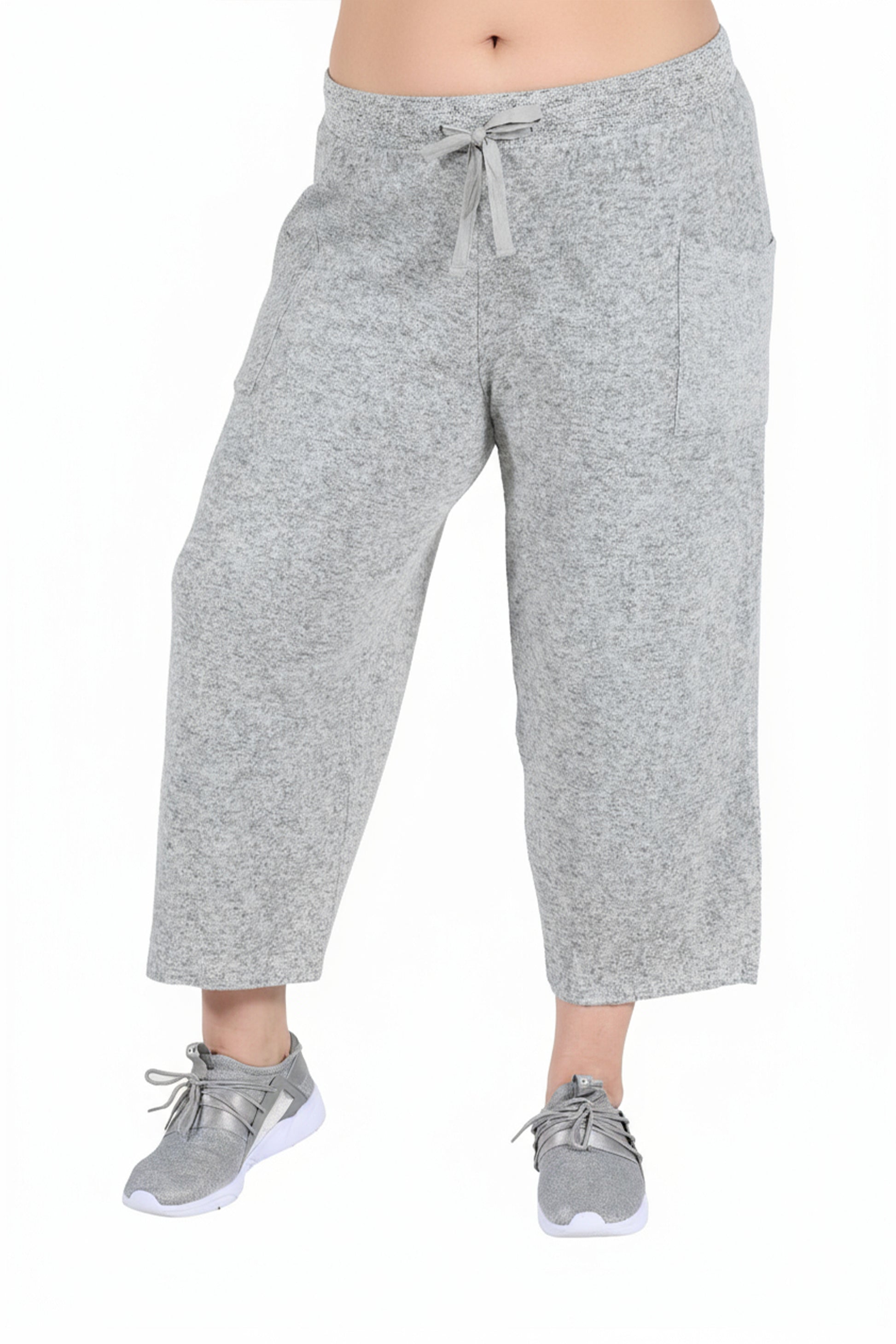 The Comfort Collection Plus Size Sporty Capri - La Cera