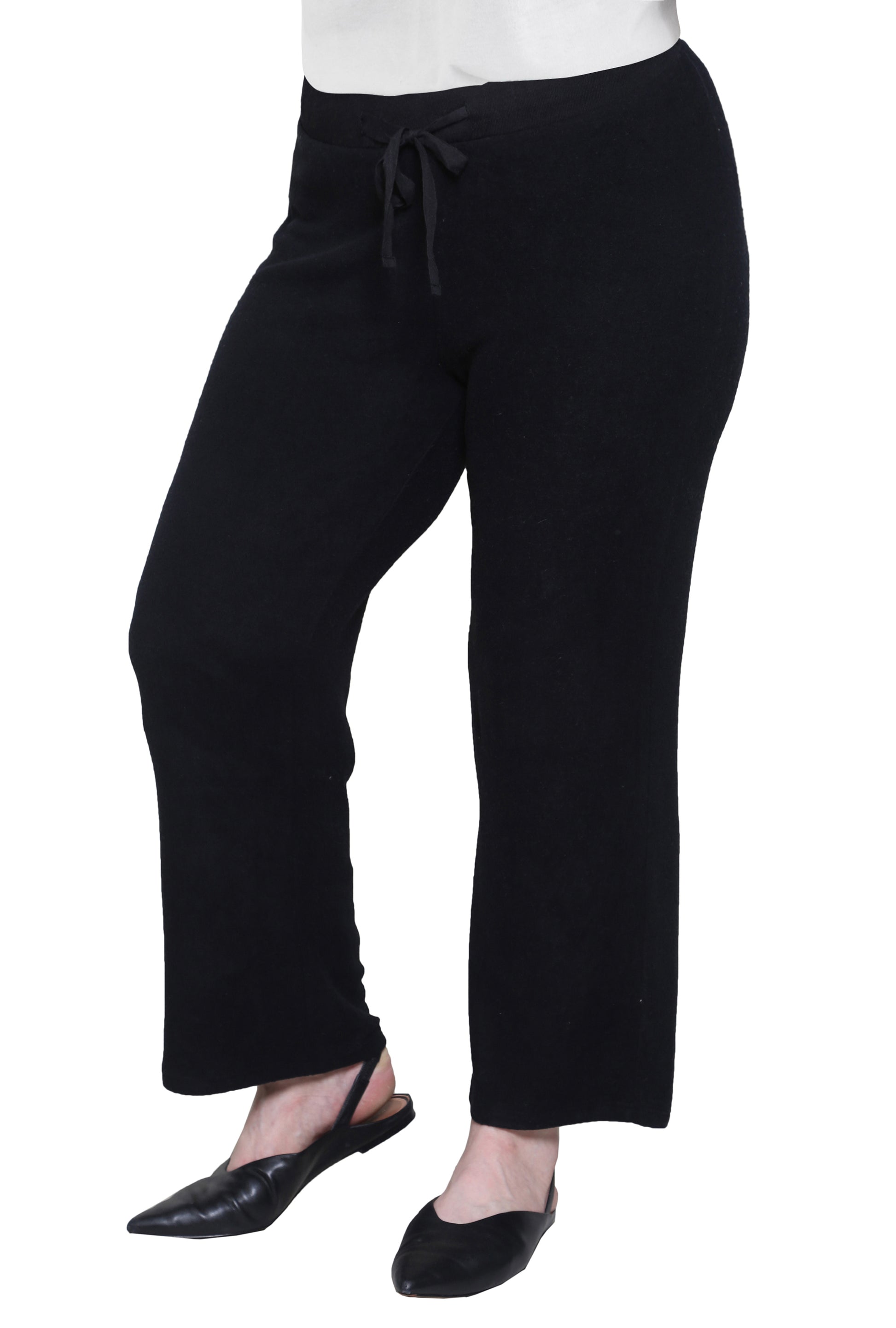 The Comfort Collection Plus Size Wide Leg Pants - La Cera