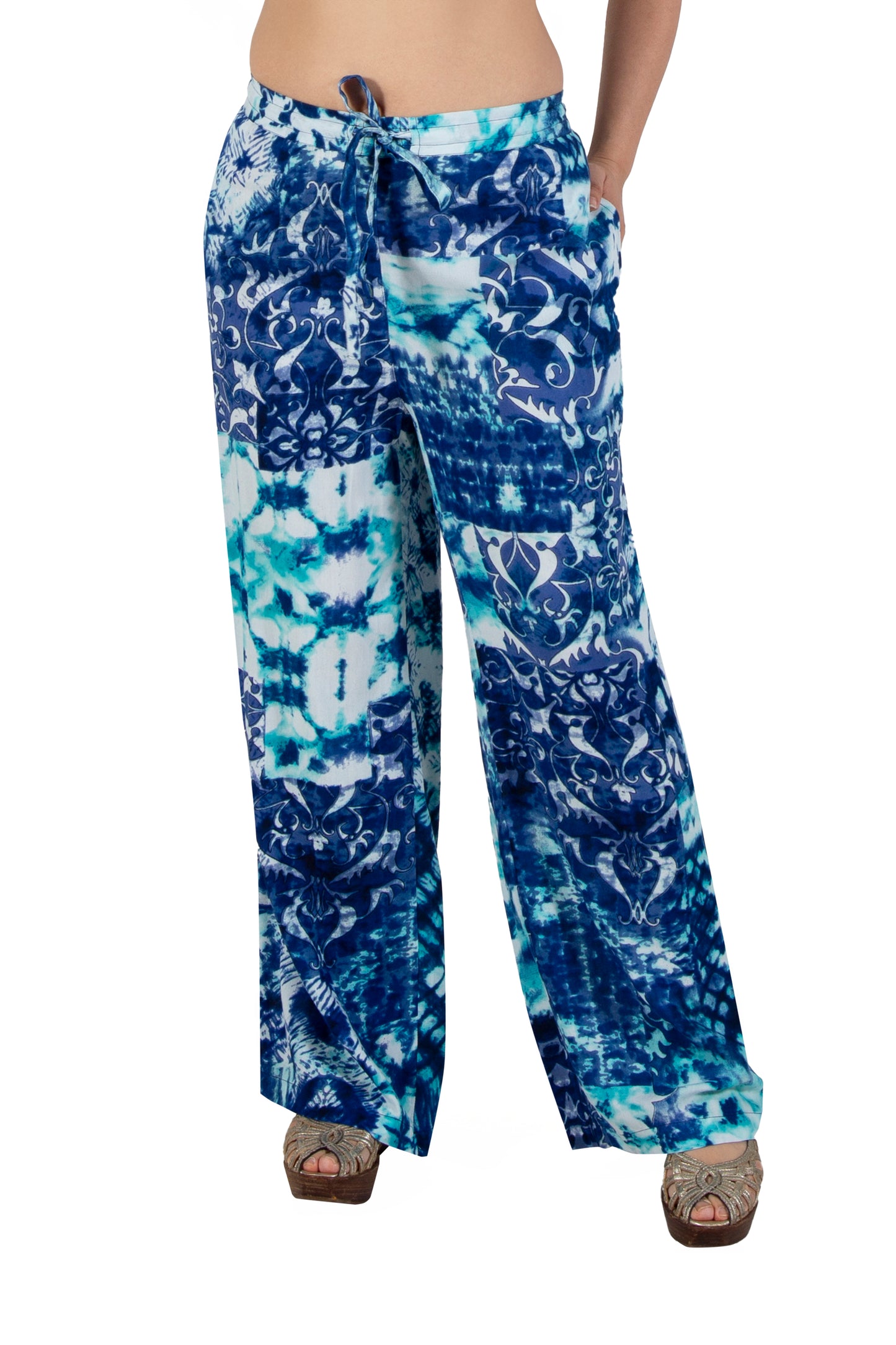 A La Carte by La Cera Rayon Resort Pant - La Cera