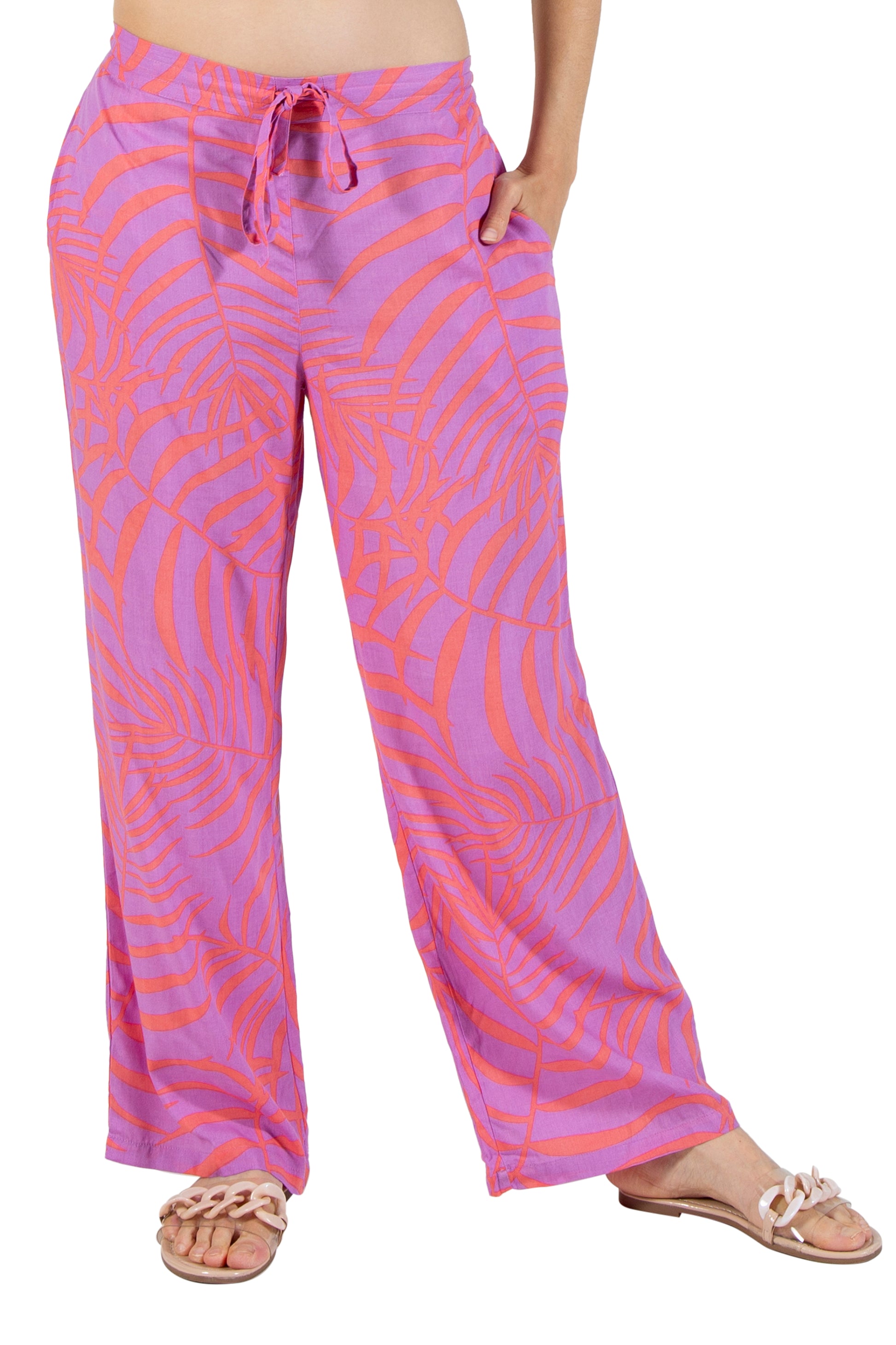 A La Carte by La Cera Rayon Resort Pant - La Cera