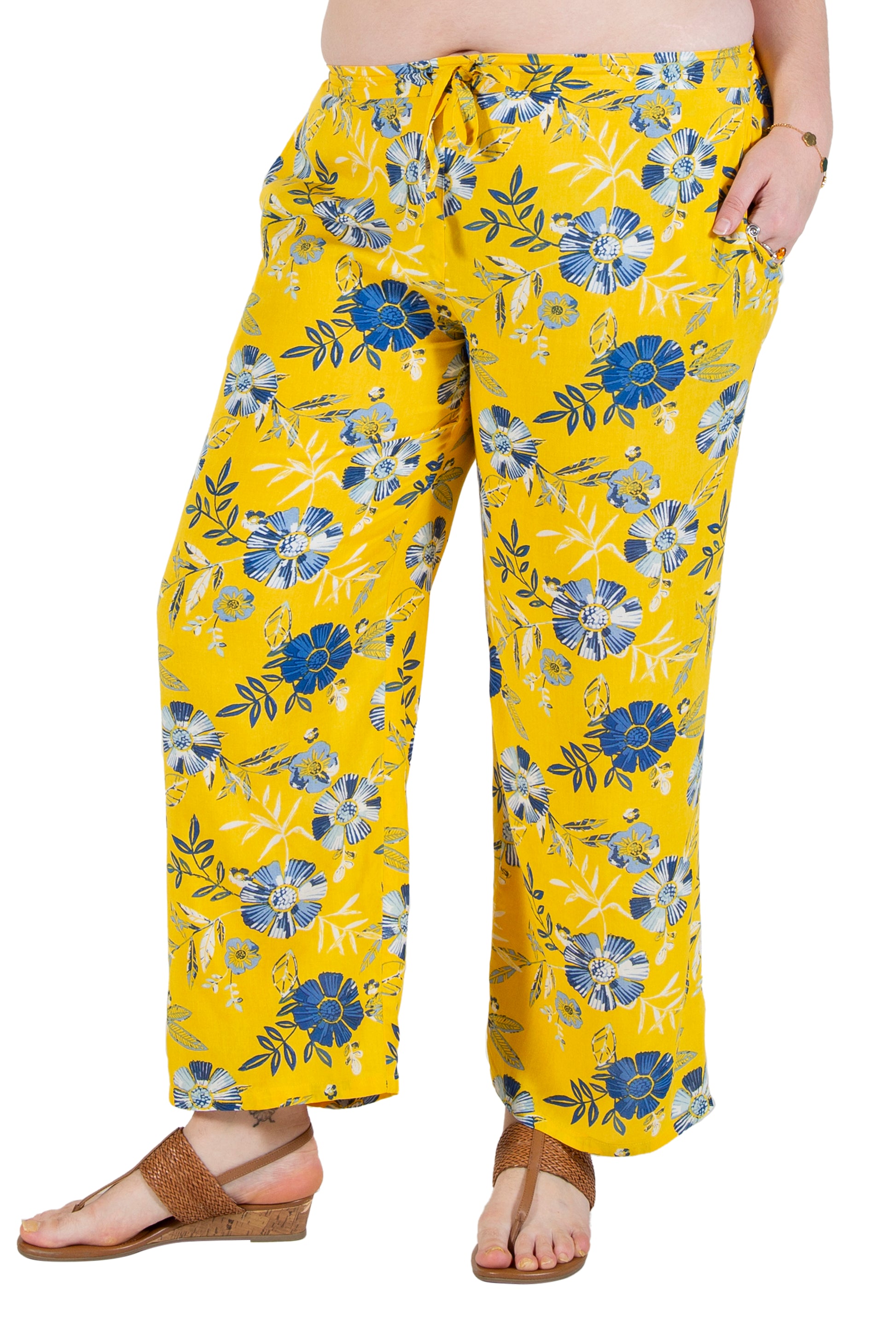 A La Carte by La Cera Rayon Resort Pant - La Cera