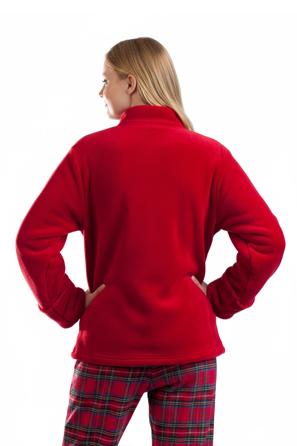 La Cera Plush Bed Jacket - La Cera