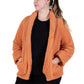 La Cera Plus Size Honeycomb Fleece Bed Jacket