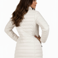 La Cera Lightweight Quilted Puffer Coat