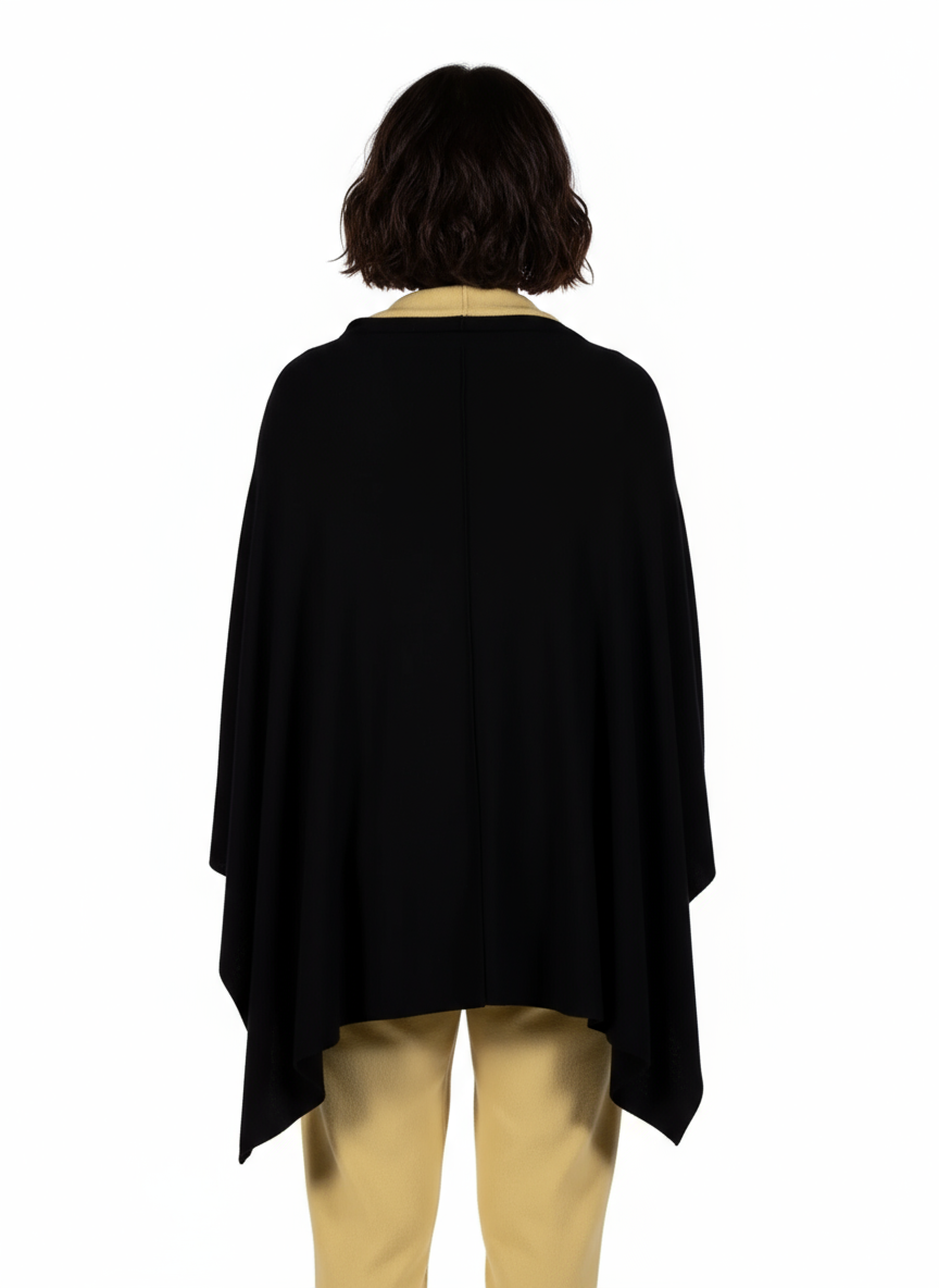Comfort Luxe Collection Cozy Knit Poncho