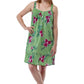 Mint Floral Chemise - La Cera
