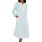 100% Cotton Long Sleeve Gown - La Cera