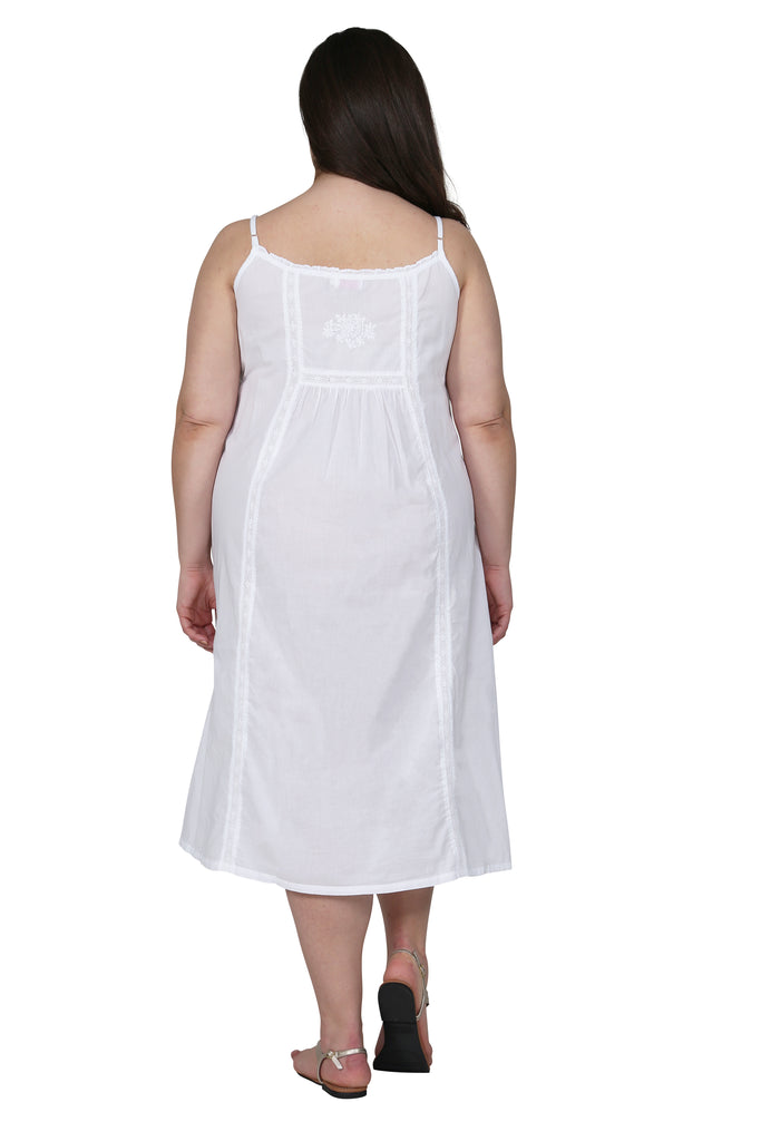 La Cera Plus Size Sleep Gown - La Cera