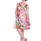 100% Cotton Multicolored Floral Chemise - La Cera