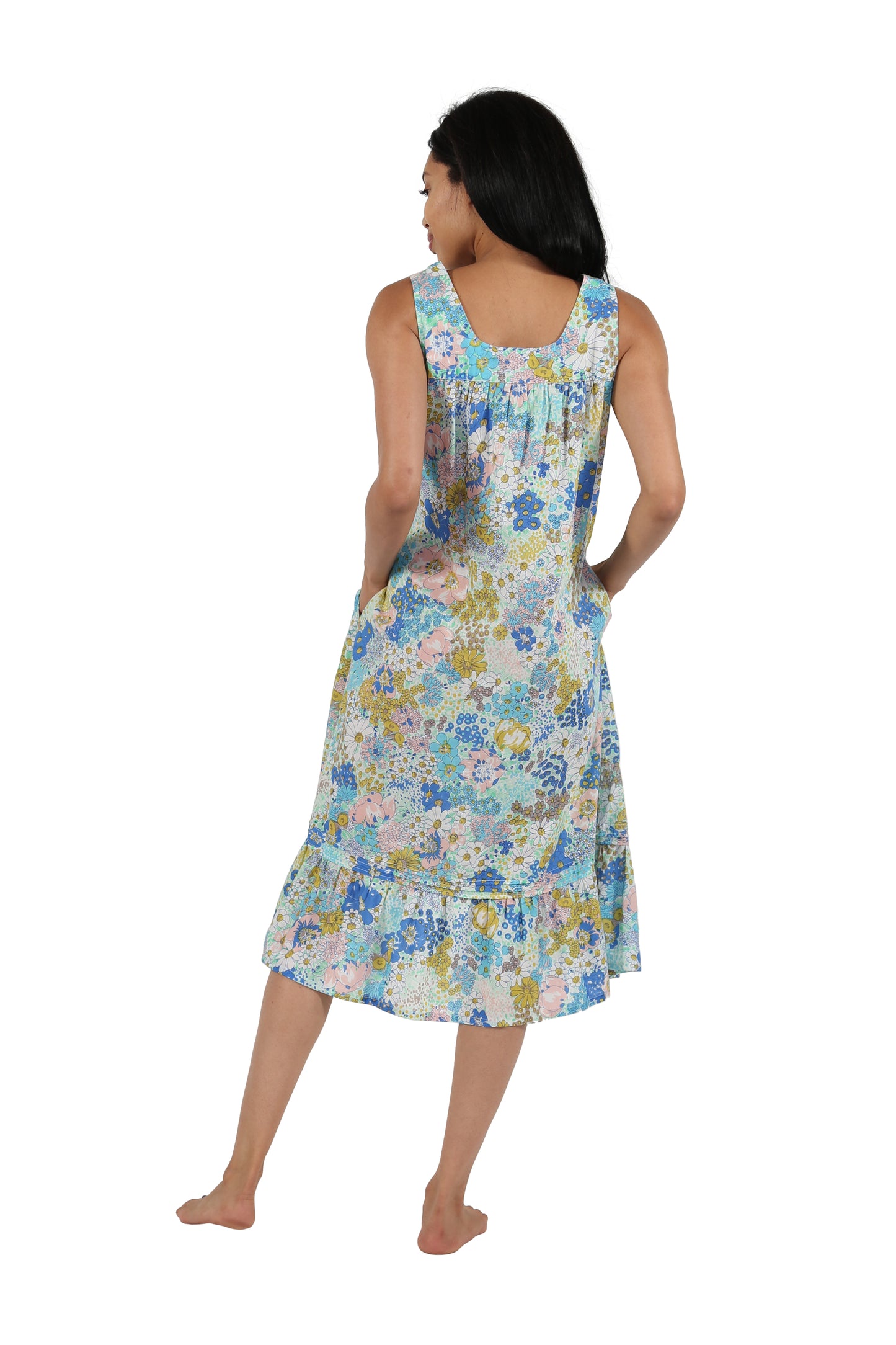 La Cera Botanical Floral Sweetheart Neckline Gown - La Cera