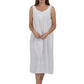 100% Cotton Embroidered Gown - La Cera