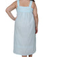 La Cera Plus Size Embroidered Sleeveless Pinafore Gown - La Cera