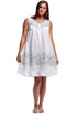 La Cera Sleeveless Ribbon Laced Chemise - La Cera