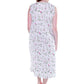 La Cera Sleeveless Rose Vine 100% Cotton Gown - La Cera