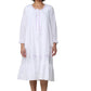 Scoop Neck Embroidered Robe - La Cera