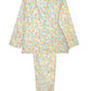 La Cera Plus Size Floral Flannel PJ Set - La Cera