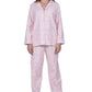 Wispy Floral Flannel Pajama Set