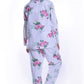 Flannel Print Pajama Set - La Cera