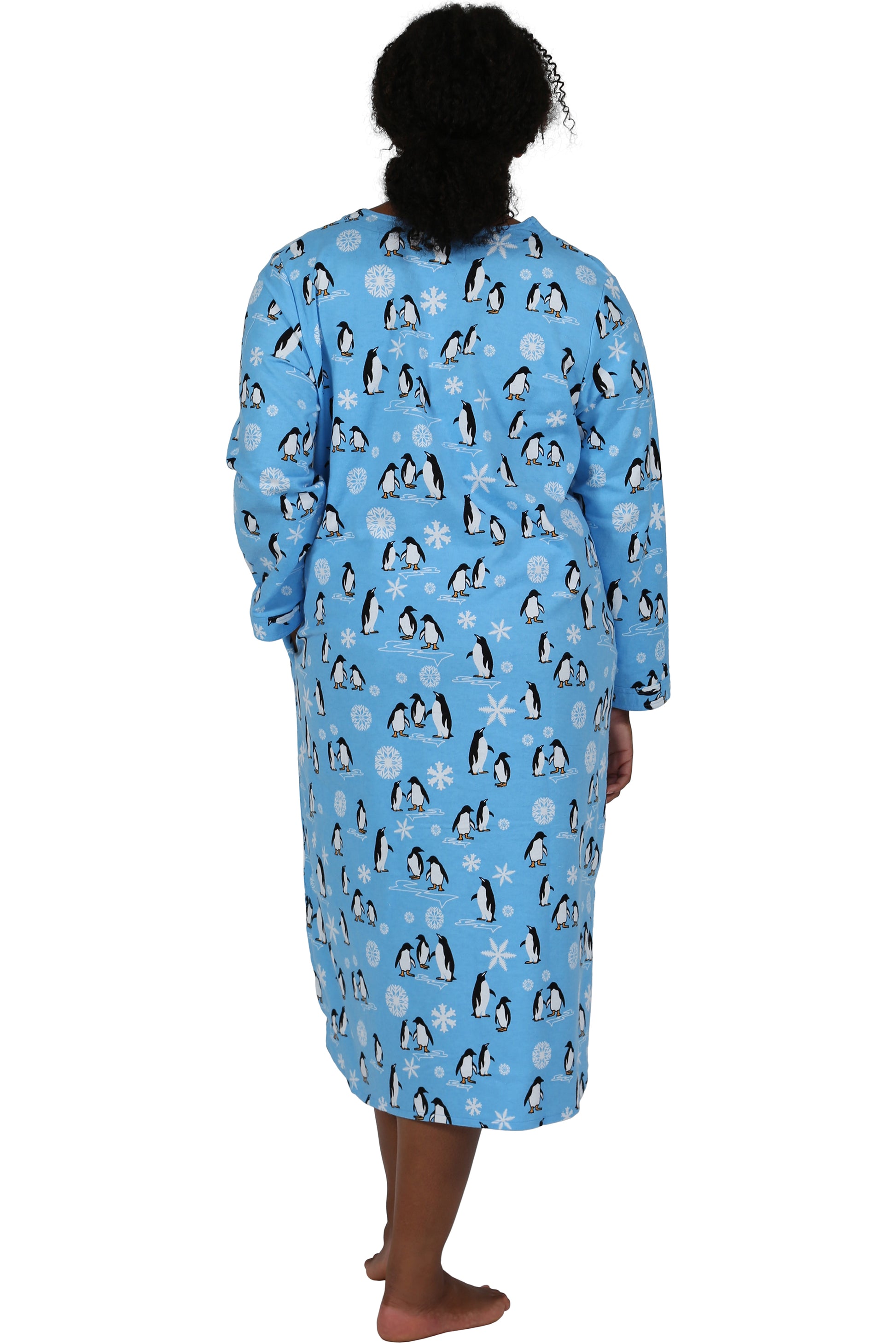 Plus Size Penguin Night Shirt - La Cera