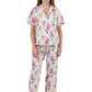 Floral Print Pajamas - La Cera