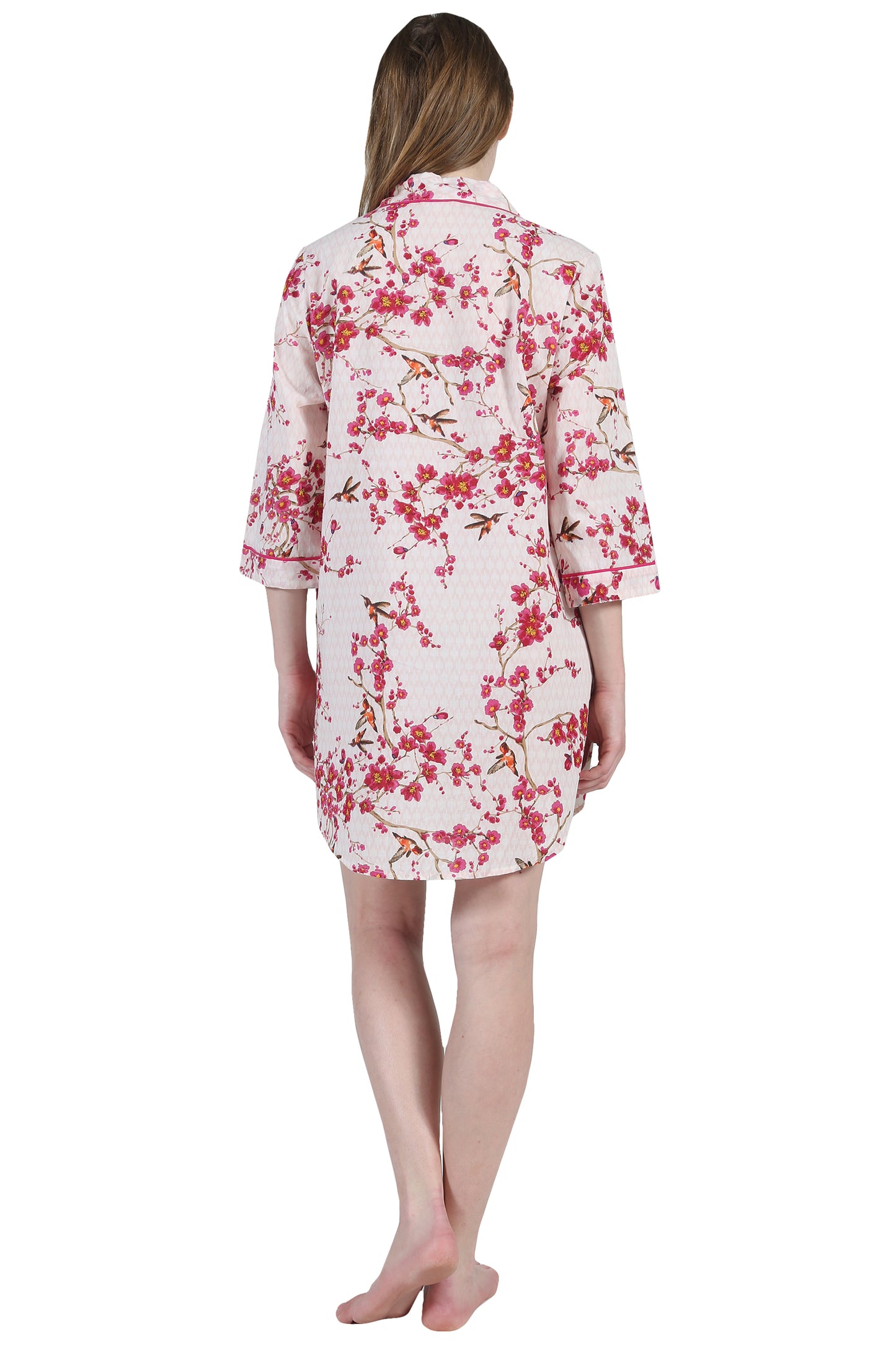 La Cera Long Sleeve Nightshirt - La Cera
